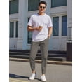 thumbnail image 3 of COOFANDY Mens Casual Joggers Pants - Cotton Drawstring Chino Cargo Pants Hiking Outdoor Twill Track Jogging Sweatpants Pants with Pockets for Men, 3 of 9