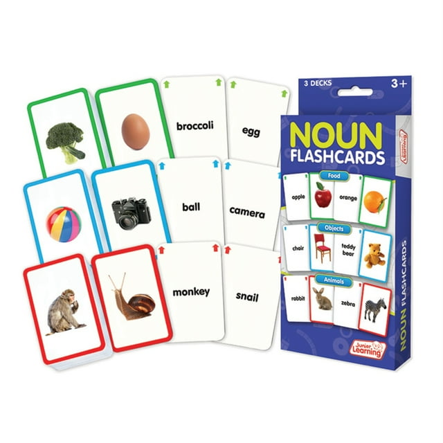 Nouns Flashcards | Bundle of 5