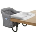 thumbnail image 1 of Chaise de table confortable Evolur Clamp On, grise, 1 of 6