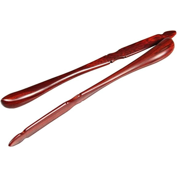 2pcs Dulcimer Practice Hammers Large Dulcimer Hammers(Brown)