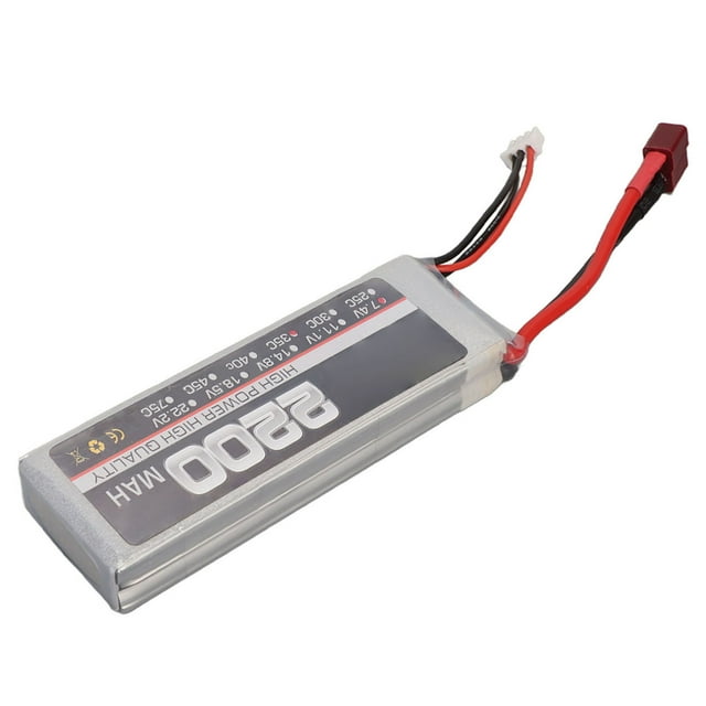 Batería LiPo de 2200 MAh 35 C para Avión RC Celdas de Alto Rendimiento Larga Duración Materiales de Primera Ideal para Actualizaciones con Cabezal de Equilibrio XH Anggrek Otros