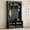 Black 3 Hooks, variant on Euroco Modern Hall Tree with Wide Storage Seating, Entryway Shoe Cabinet and a coat rack Wood‑grain / Fabric bench 78''H