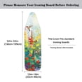 thumbnail image 5 of HELLHERO Hummingbird Floral Ironing Board Cover, Soft Ironing Board Cover, Non Stick Scorch and Stain Resistant Standard Size 15x54 Inch with Elastic Edges, 5 of 5
