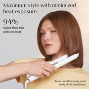 T3 SinglePass StyleMax Professional 1 Ceramic Flat Iron with Custom Heat Automation, 9 Heat Settings, Longer Ceramic Plates, for Straightening, Waving, Curling & Styling