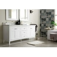 thumbnail image 3 of James Martin Vanities 527-V72-BW-3WZ Palisades 72" Free Standing Double Basin Vanity Set -, 3 of 4