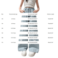thumbnail image 3 of EnJoCho Girls Wide Leg Jeans Loose High Waist Bow Embroidery Denim Pants Skateboard Style Pocket Trousers For Kids Spring Fall Trendy Y2𝖪 Streetwear Casual Daily Outfit, 3 of 4