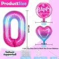 thumbnail image 2 of Number 10 Balloon Florisland Rumi Birthday 1st Party 1m, 2 of 6
