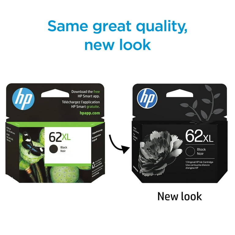 HP 62XL Black Ink Cartridge - Walmart.com