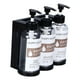 thumbnail image 3 of Dispensador de ducha de loción Contenedores de champú para baño Prensa manual Botella de loción Inodoro de hotel Dispensador de champú de fácil limpie Borrar 3 ranuras, 3 of 8