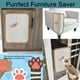 thumbnail image 3 of Tapete Rascador De Gato De Sisal Natural De 2 Piezas, Almohadilla Rascadora para Gato con Juguete De Juego para Protector De Tela Sofá, Pared, Muebles Y Puerta De Gatitos Rascarse, 3 of 6