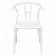 thumbnail image 3 of Silla Moderna Ezra Blanca de Polipropileno para Comedor y Oficina, 3 of 4