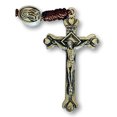 thumbnail image 2 of Saint Benedict Wooden Rosary Men Women Wood Prayer Beads Cross Crucifix, 2 of 3