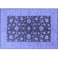 thumbnail image 1 of Ahgly Company Indoor Rectangle Oriental Blue Industrial Area Rugs, 7' x 9', 1 of 4