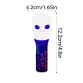 thumbnail image 3 of Miwamany Portable Plastic Kids Ghost Pumpkin LED Handheld Lantern 1PC Safe Warm Glow Mini Night Light, Lightweight Trick Or Treat Prop Party Indoor Outdoor Holiday Gift for Children, 3 of 4