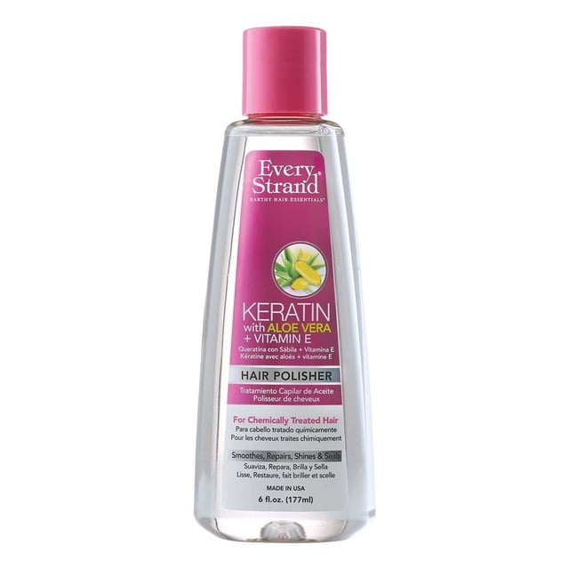 Serum Every Strand con keratina y aloe vera + Vitamina E , 177 ml