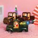 thumbnail image 4 of Adornos navideños. Papá Noel en un tractor., 4 of 5
