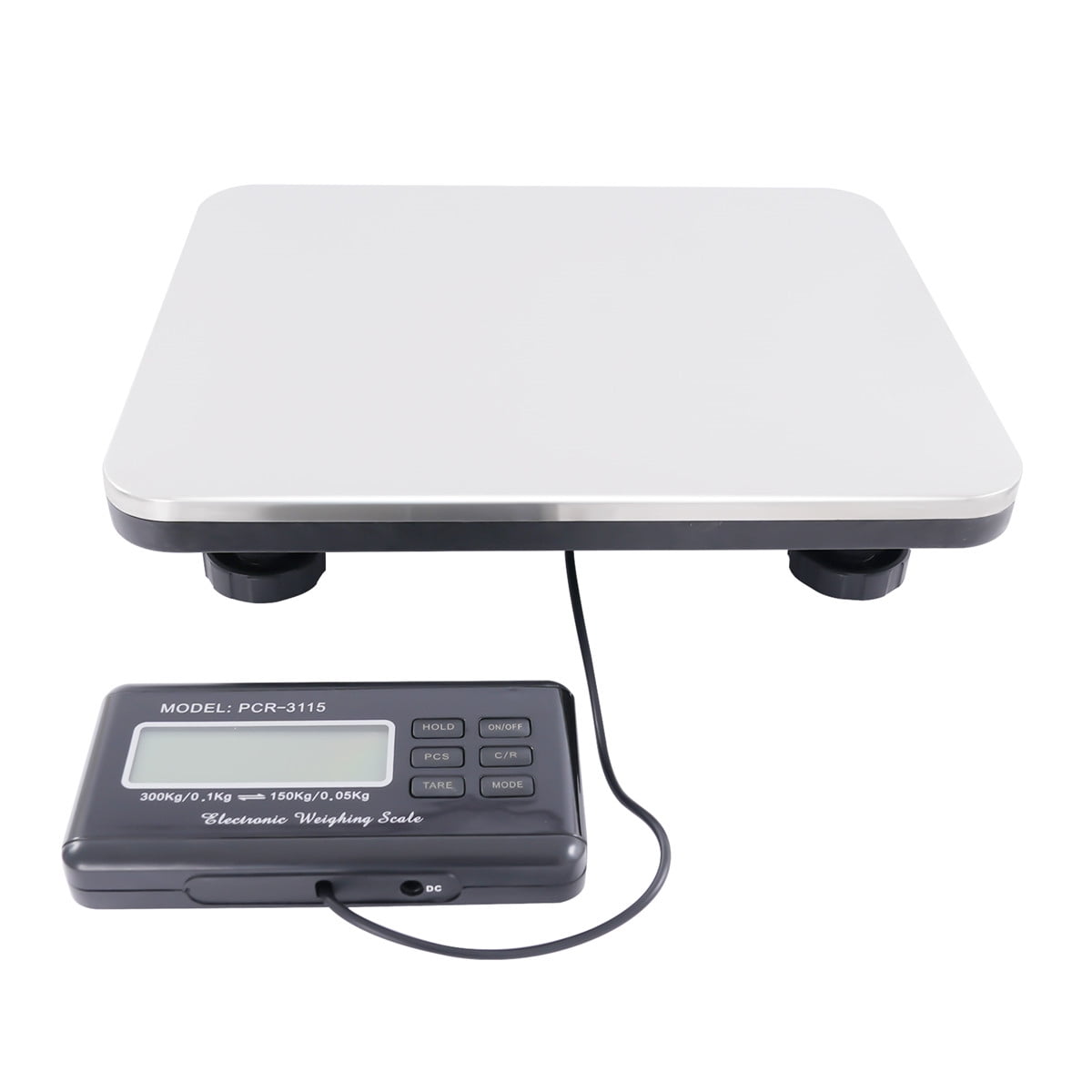 TOOL1SHOoo 660 LBs Digital Livestock Scale Animal Platform Scale , 14*12 inches Heavy Duty Electronic Pet Vet Weight Scale with LCD Screen Display