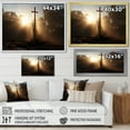 thumbnail image 4 of Designart "Healing Light Religious Cross wall art" Spiritual Floater Framed Wall Decor, 4 of 7