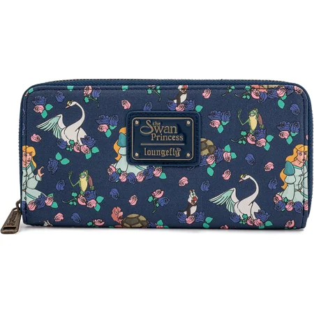 Loungefly Swan Princess and friends All Over Placement Limited Edition Wallet