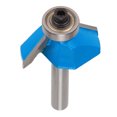 thumbnail image 3 of Outil de Chanfreinage pour Embout de Routeur avec Alliage d'Acier au Carbone YG6 Tige Ronde 1/4 Po pour Menuiserie, 3 of 7