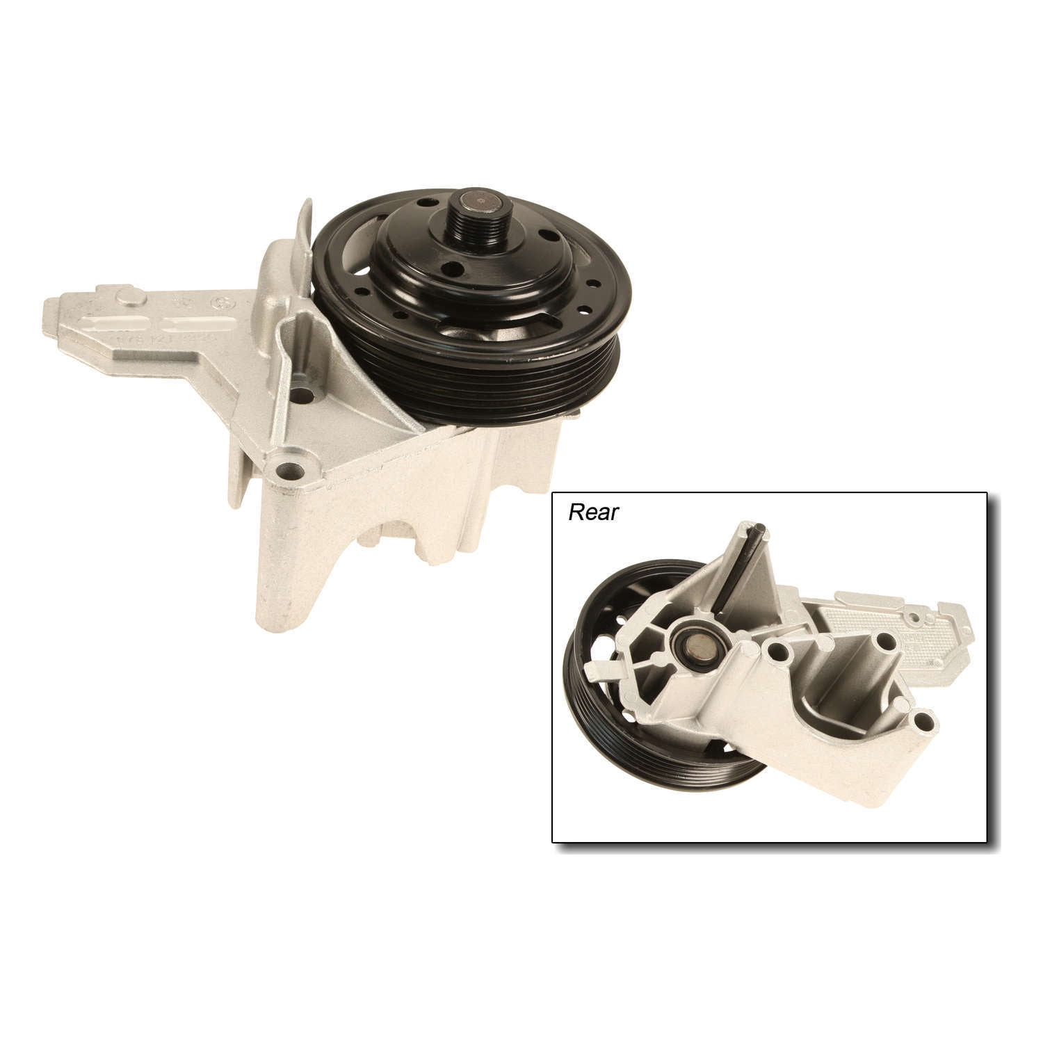 MTC Fan Clutch Pulley Assy., w/Bracket