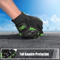 thumbnail image 4 of Guantes de pantalla táctil JAMW Sencillez para moto Y deportes al aire libre tamaño L verde, 4 of 5