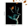thumbnail image 3 of Hand Gesture Canvas Wall Art 15.75x11.81 Inches, 3 of 8