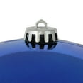 thumbnail image 2 of Shiny Lavish Blue Shatterproof Commercial Christmas Ball Ornament 10" (250mm), 2 of 3