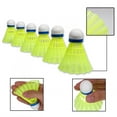 thumbnail image 3 of Shuttlecocks Volants Badminton Cork 6Pcs Set Professional Nylon Badminton Ball Shuttlecock Outdoor Sports Training Sory, 3 of 8