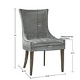 thumbnail image 5 of Gracie Mills Julienne Set of 2 Solid Wood High-Backed Dining Chairs - GRACE-9231, 5 of 5