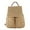 Coffee, variant on Straw Beach Drawstring Backpack Women Shoulders Bucket Bag for Summer