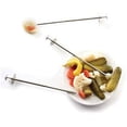 thumbnail image 2 of Norpro 8.75" Stainless Steel Pickle Picker Pincher Fork - Olive Pepper Grabber, 2 of 4