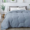 thumbnail image 4 of Cozy Down Alternative Comforter - Reversible - White - Full/Queen, 4 of 5