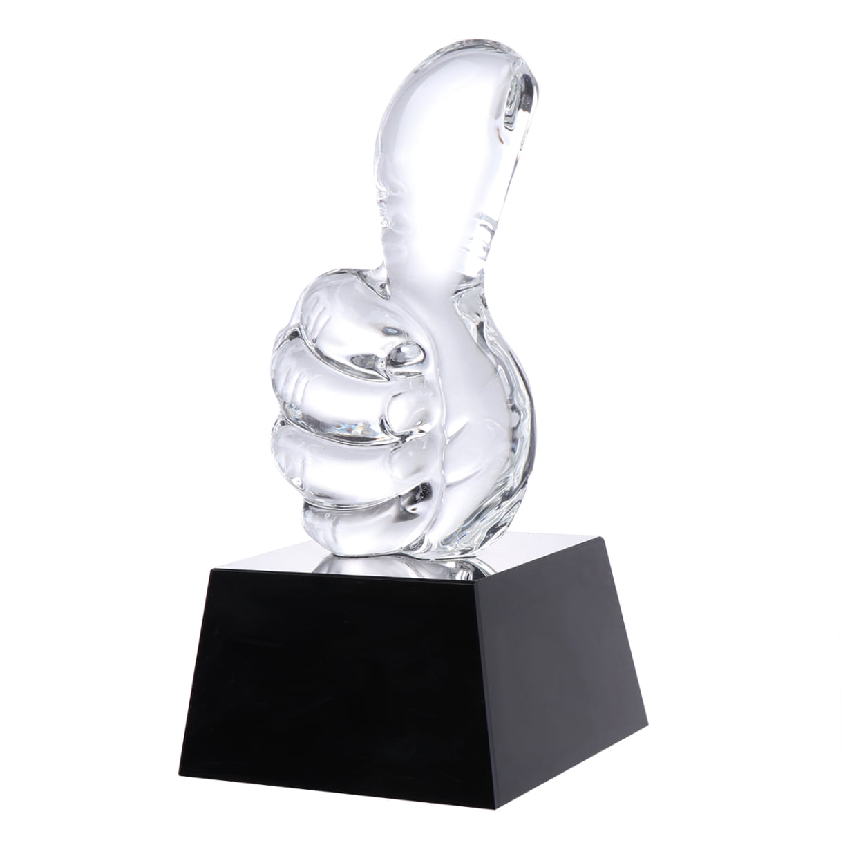 OUNONA 1PC Award Trophy Crystal Reward Prizes Decor Gift Awards Trophy for Sports Competition Games