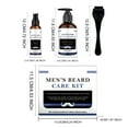 thumbnail image 2 of For Face Men's Beard Care Kit Complete Grooming Set For A Stylish And Beard(100ml), 2 of 8