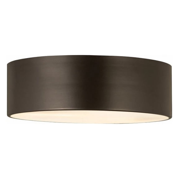 2302F3-BRZ-Z-Lite-Harley - 3 Light Flush Mount-Bronze Finish-Bronze Shade Color