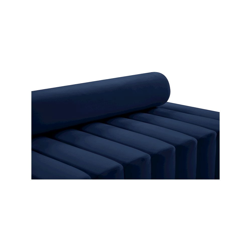 Meridian Furniture Melody Navy Velvet Loveseat