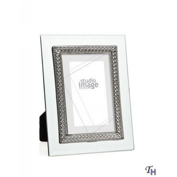 4x6 Mirror W Metal Picture Frame - Walmart.com - Walmart.com