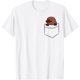 thumbnail image 1 of Platypus Australia Platypus Mamífero Lindo Platypus en un bolsillo Camiseta, 1 of 2