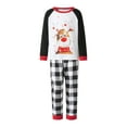 thumbnail image 2 of Txlixc Family Matching Christmas Pajamas Set, Elk Print Holiday PJs Sleepwear Loungewear for Men/Women/Kids/Baby, 2 of 10