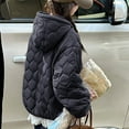 thumbnail image 4 of Jackets for Teenagers, Thick Button Long Sleeve Lace Hooded Coat, Kids Jacket, 4 of 6