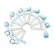 thumbnail image 5 of 10PCS Conector de manguera de CA para automóvil Ajuste universal de aluminio para automóviles Camiones Vehículos de ingeniería Modificación de aire acondicionado 13 mm / 0,51 pulgadas 14,5 mm / 0,57 pulgadas Jadeshay A, 5 of 9