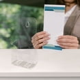 thumbnail image 4 of HEMOTON Clear Acrylic Document Holder for Displaying Brochures Pamphlets on Table or Desk in Office Retail Settings 2pcs, 4 of 8