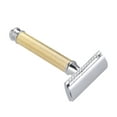 thumbnail image 2 of Double-edged Shaving Razor Set Safety Beard Razor with Shaving Razor Base Protective Cover Mustache Removal Shaving Tool Fashionable Sustainable and Durable, 2 of 8