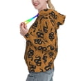thumbnail image 2 of Daiia Snake Pattern Women's Fashion Hoodies & Sweatshirts with Kangaroo Pocket Hooded Sweatshirt with Eye-catching Drawstrings-XX-Large, 2 of 7