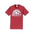 thumbnail image 1 of Gravity Outdoor Co. T-Shirt à Manches Courtes - Rouge CardInal - Logo Blanc - Moyen, 1 of 1