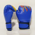 thumbnail image 4 of Guantes de boxeo para adultos y niños, guantes de boxeo para entrenamiento de lucha Sanda, guantes de boxeo con llamas, 4 of 6