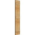 thumbnail image 2 of 10 3/4"W X 55"H Timbercraft Two 5 3/8" Boards Joined Board-N-Batten Shutters, Rough Sawn Western Red Cedar (Per Pair), 2 of 13