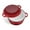 Red, variant on Coliware 2 in 1 Enameled Cast Iron Dutch Oven, Pot 5QT Lid 2 QT- Big Dual Handles - Classic Round Cast Iron Pot for Versatile Cooking - Gary