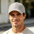 thumbnail image 6 of Sewkxo Adult Plain Baseball Cap Hat Classic Adjustable Size for All Seasons,Beige One Size, 6 of 7